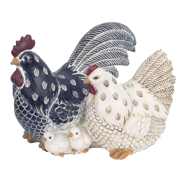 Brambly Cottage Two Chickens Figure Wayfair.co.uk